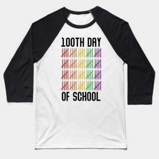 100th day of school Baseball T-Shirt